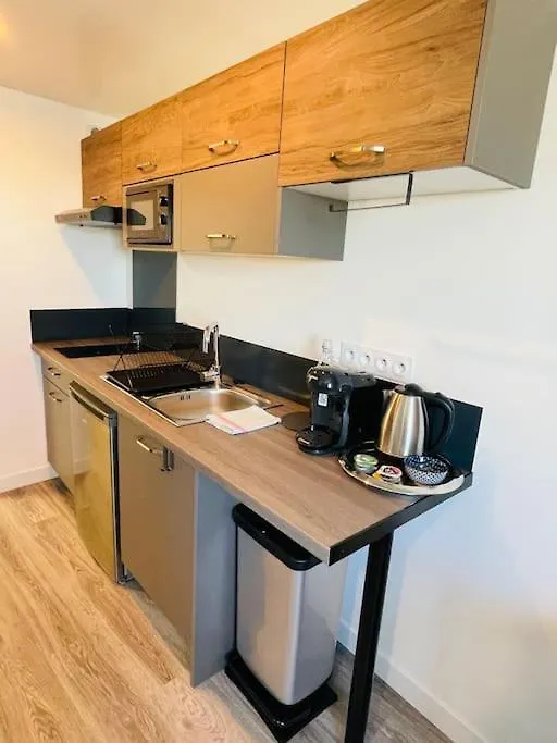 Apartman Studio 4 Cosy Et Tout Equipe A La Gare De Lorient Franciaország